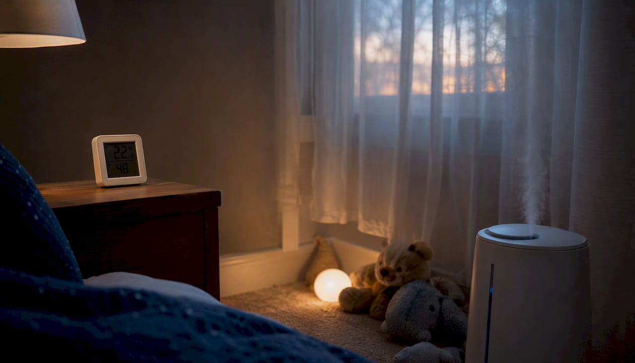 Safe humidity levels in a child’s bedroom: parents’ guide